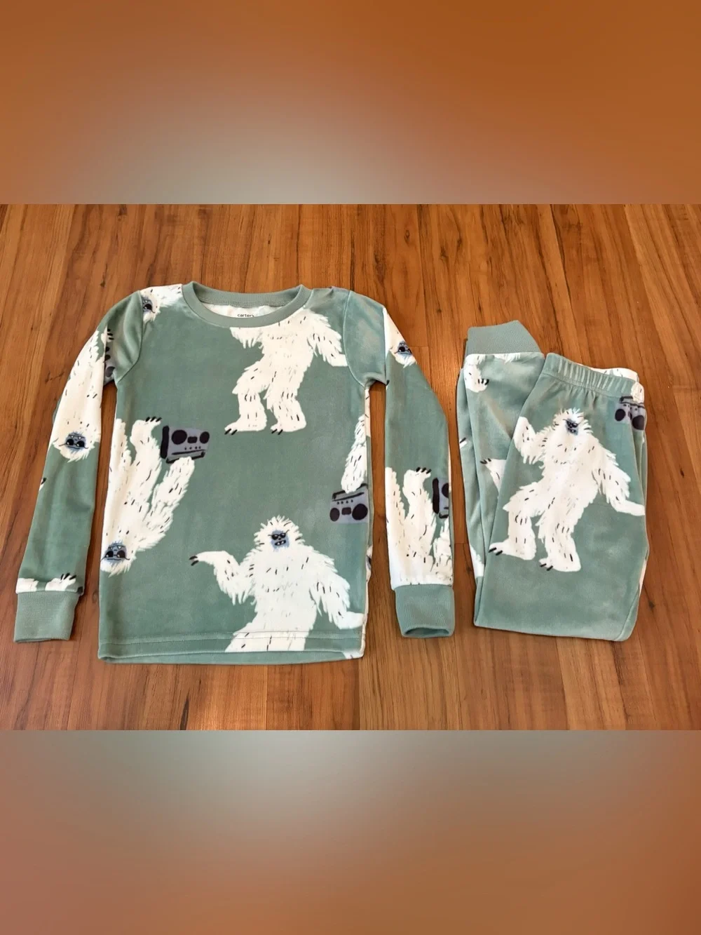 Carter’s Yeti Pajamas - 2 Piece Set